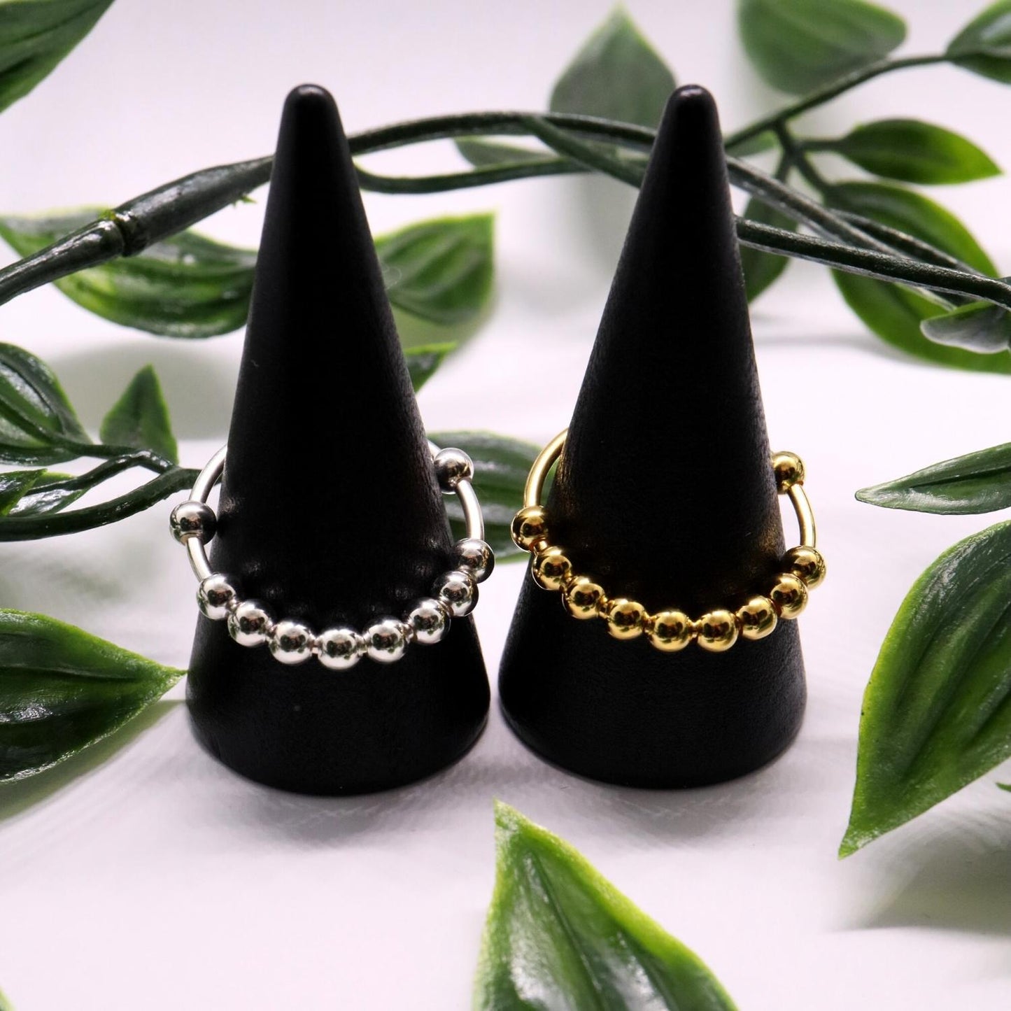 Anxiety Ring zilver 925 Gold Plated varianten