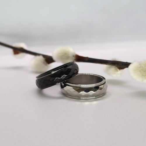 Anxiety ring (Glans) Zilver varianten