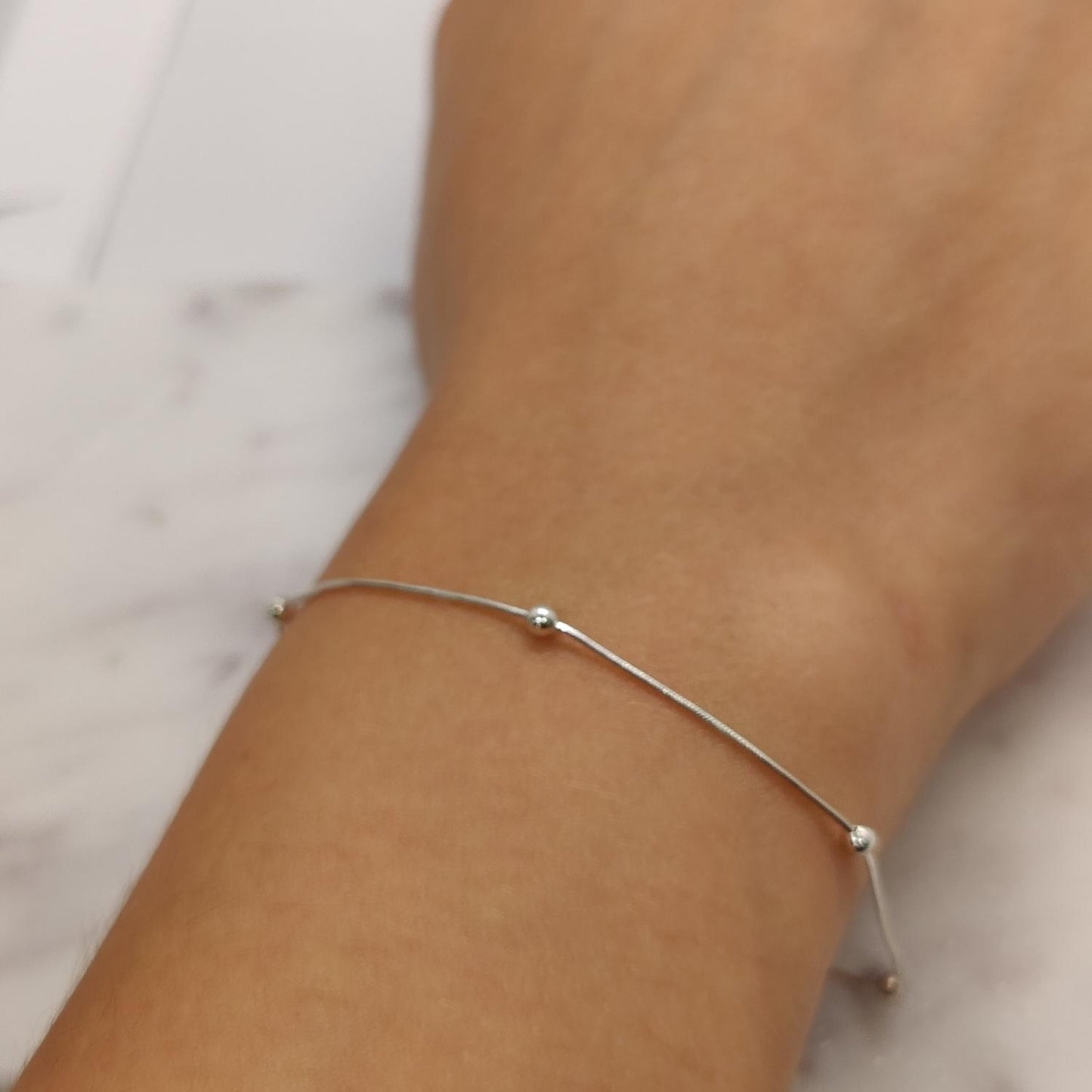 Armband Silber 925 Kugeln