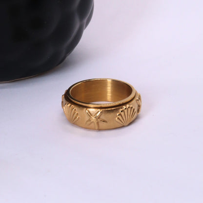 Anxiety Ring (Strand) Goud sfeerbeeld