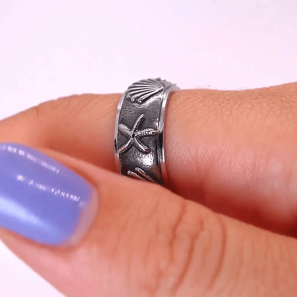 website video Anxiety Ring (Strand) Zilver